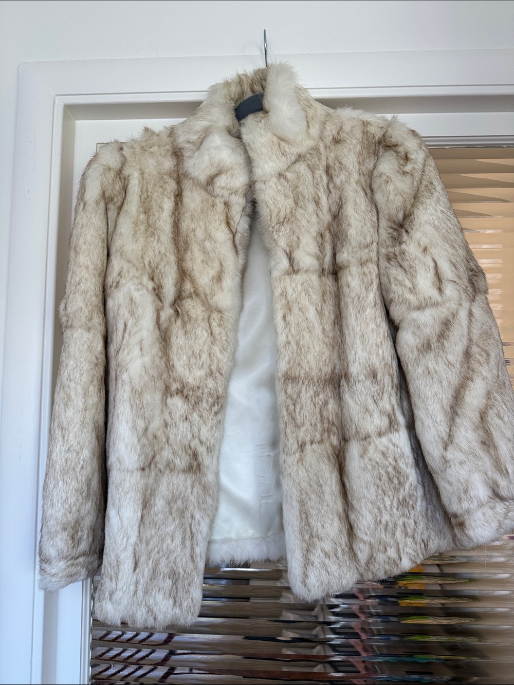 Dyed Rabbit fur jacket